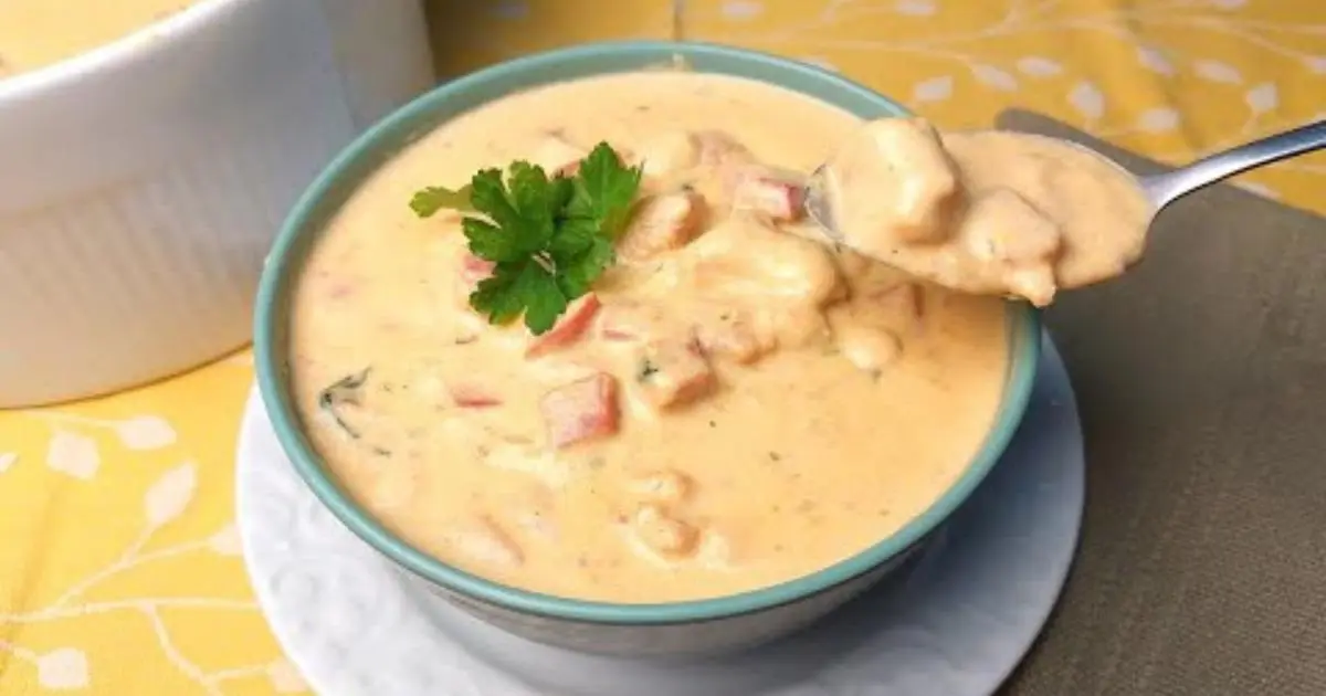 Um caldo cremoso e bem temperado para as noites frias....
