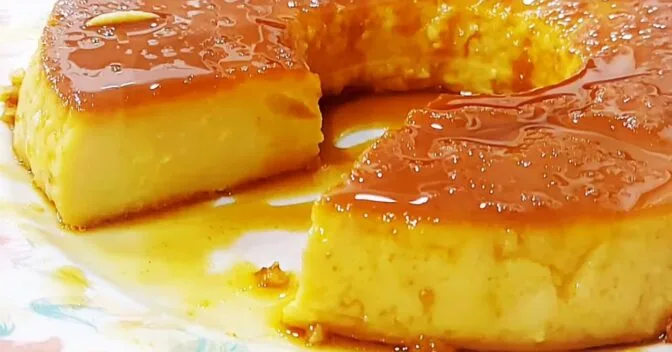 Pudim: Pudim Cremoso de Laranja Sem Leite Condensado