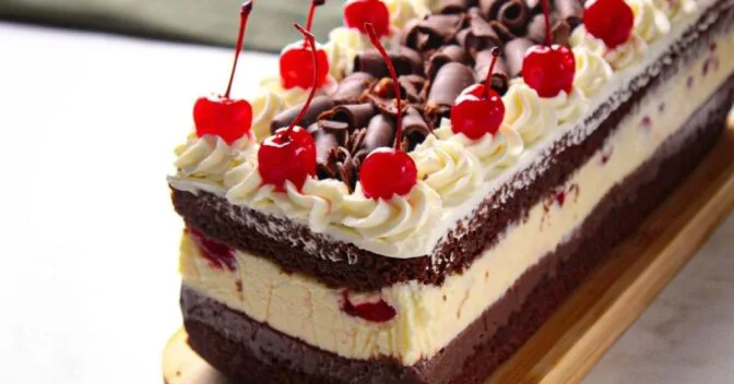 Bolos: Slice Cake Floresta Negra