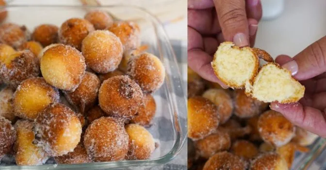 Lanche: Bolinho de Chuva Macio e Redondinho