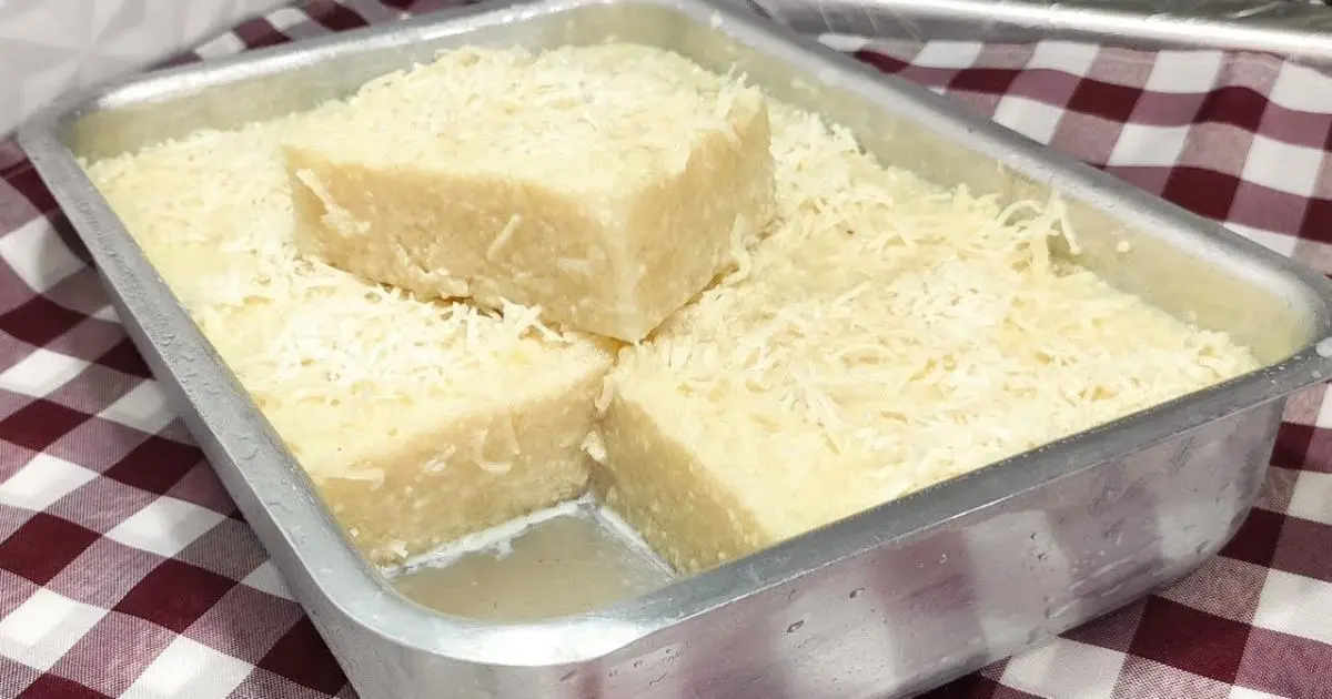 Bolo de tapioca gelado, sem forno e super cremoso....