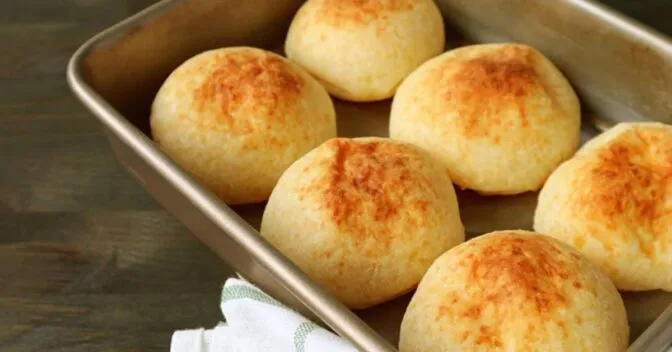 Pães: Pão de Queijo Tapioca Sem Glúten Rápido e Fácil
