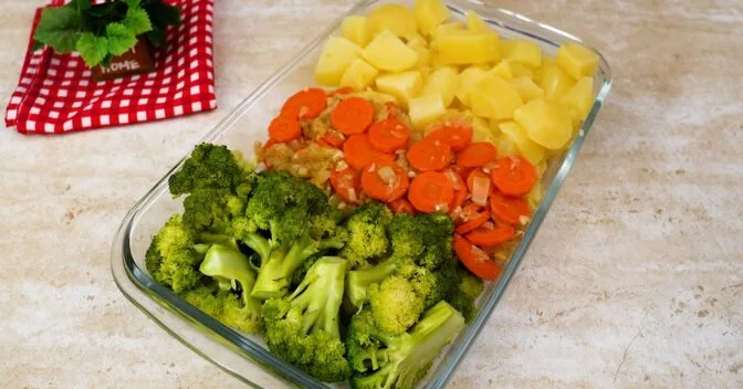 Saudável: Gratinado de Brócolis com Batata Cremoso